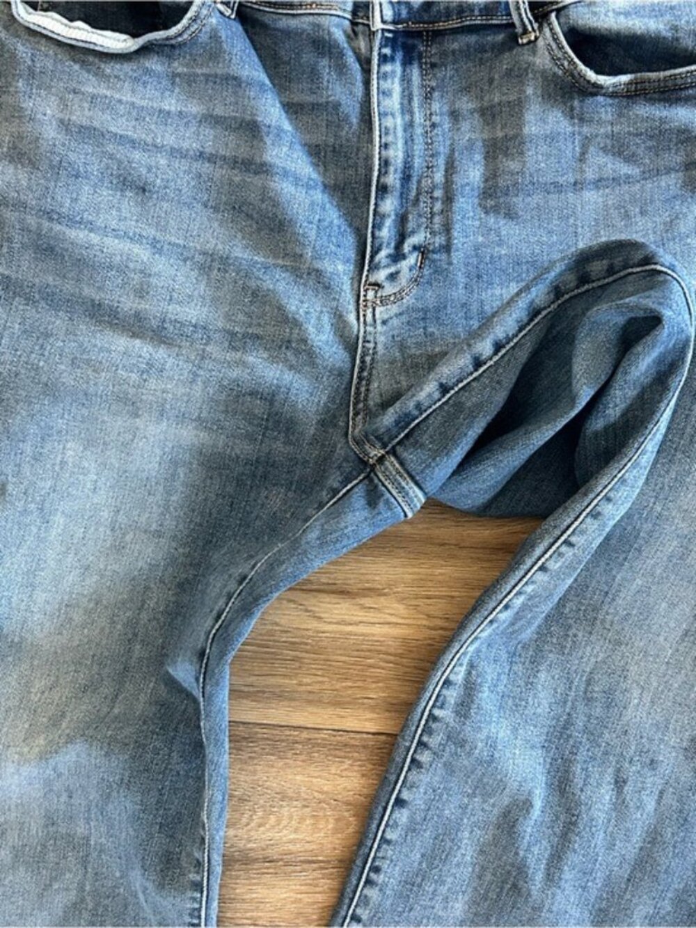Judy Blue Classic Wide-Leg Women’s Jeans Blue Plus Size 20W Everyday Casual - Picture 9 of 16